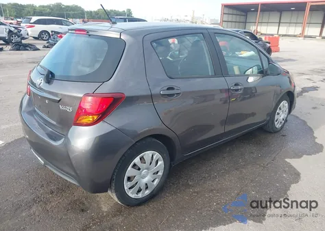 2016 Toyota Yaris L z USA, uszkodzony, nr VIN VNKKTUD32GA065231